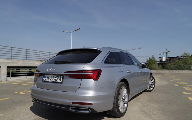 Audi A6 cena 10000 przebieg: 116000, rok produkcji 2019 z Warszawa małe 154
